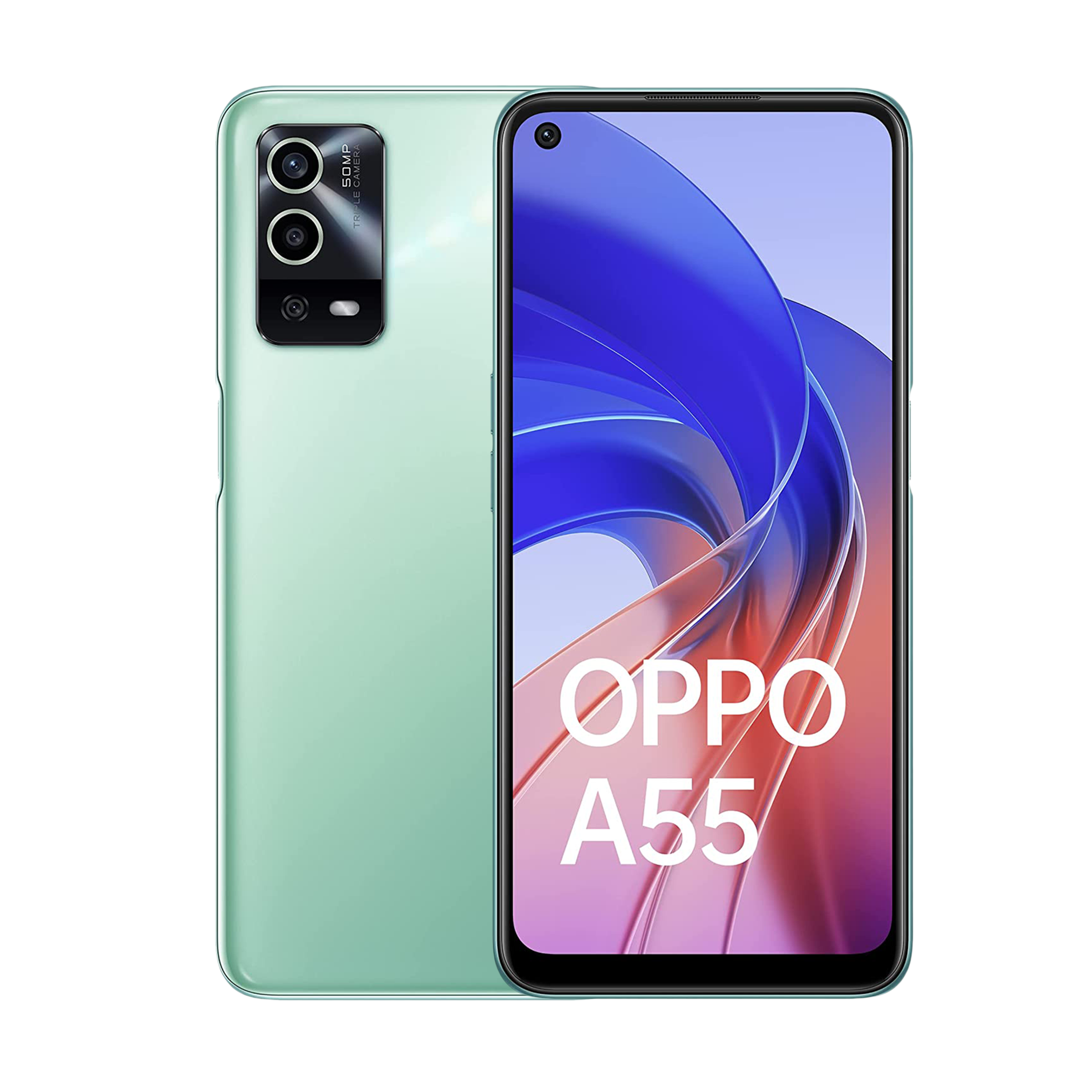 OPPO A55 64GB 4GB RAM オッポ 5G A102OP Buy OPPO A55 (4GB RAM, 64GB, Mint Green) Online - Croma